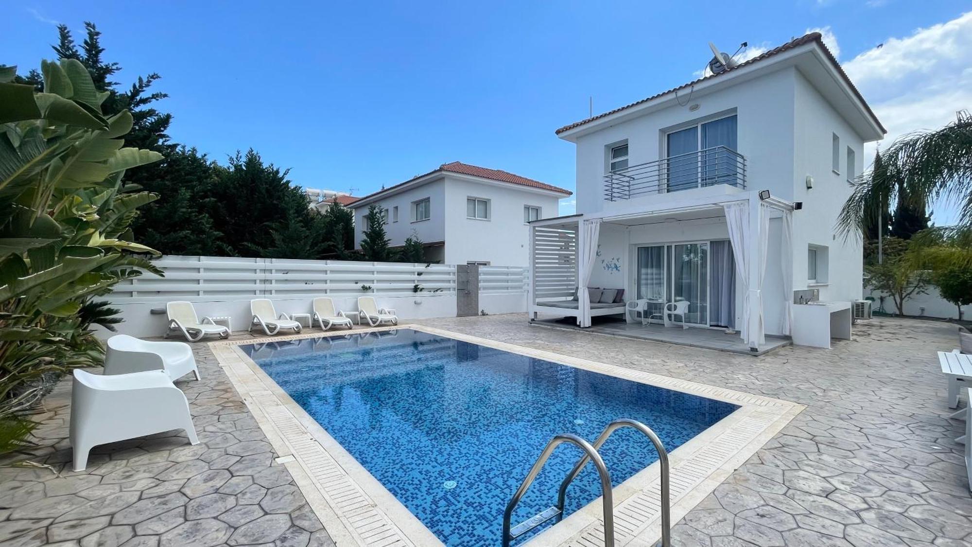 Villa Kolibri- Mythical Sands Paralimni Exterior foto